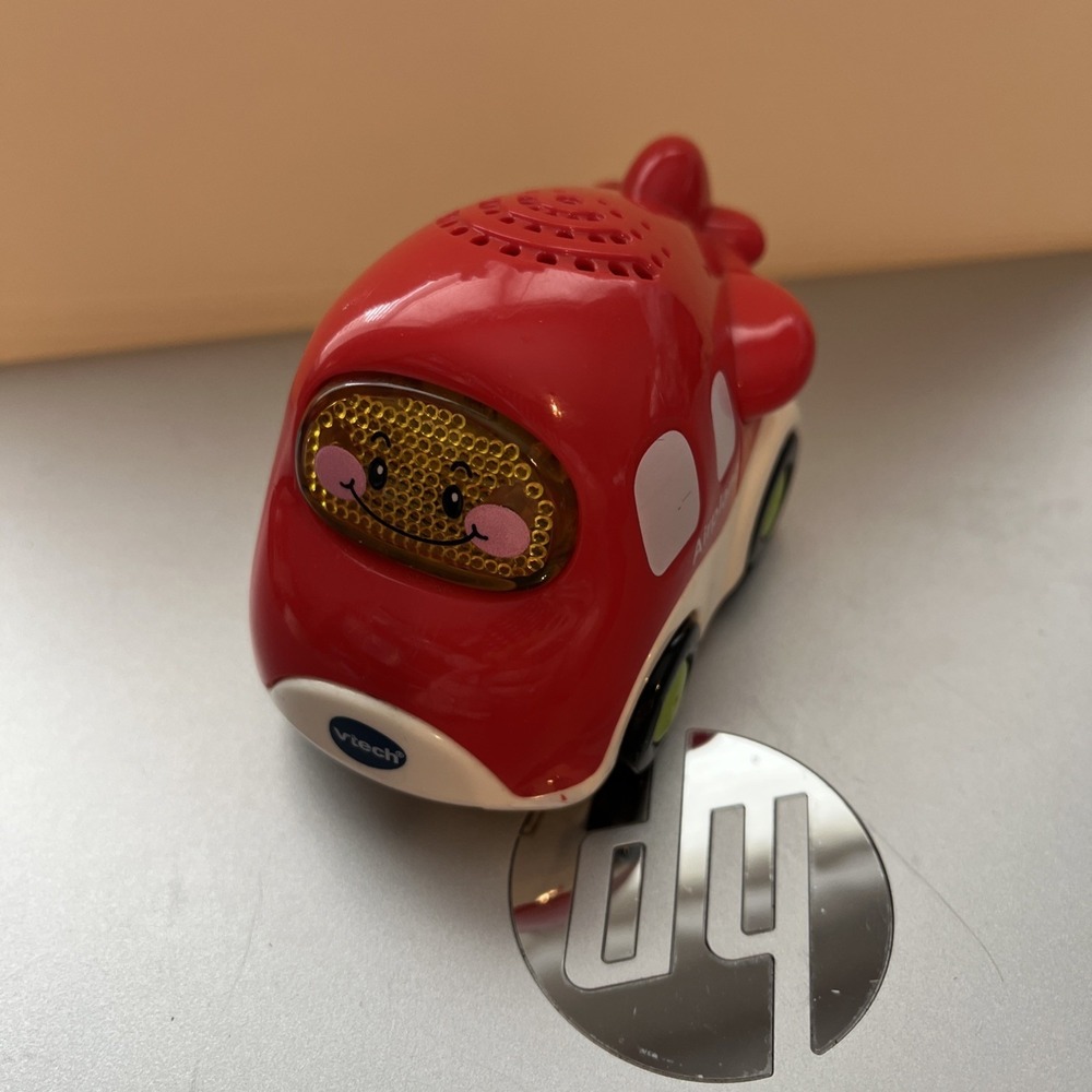 Vtech Go Go Smart Wheels Red Airplane Tested And Works!